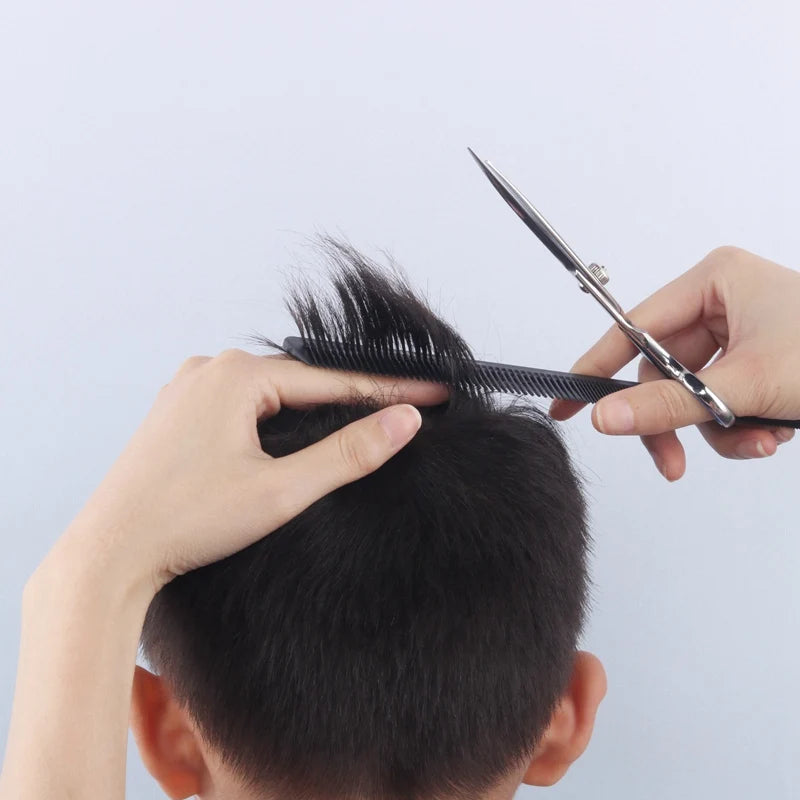 Brainbow 2pc Hair Comb Anti-static Carbon Hair Brush Professional Pro Salon Hair Styling Tools Hairdressing Barbers Handle Brush