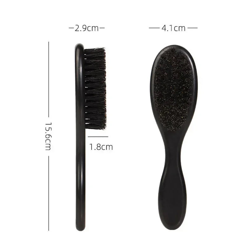 Cepillo Barba/Bigote Cerdas Naturales Anti-Estático