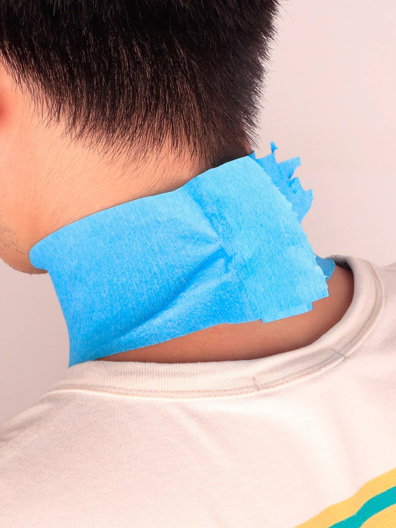 Hairdresser Haircut Paper To Neck Disposable Neck Strip Barbershop Adjustable Hairdressing Collar Hair Salon Styling Accessori