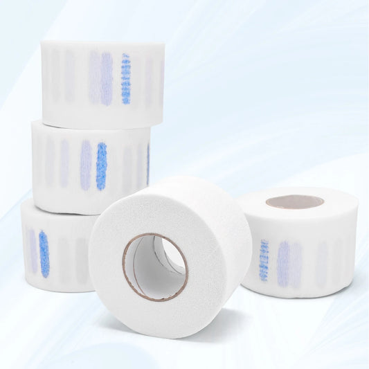 5Pcs/set Disposable Hairdresser Neck Strip Haircut Paper Barbershop Adjustable Hairdressing Collar Hair Salon Styling Tools