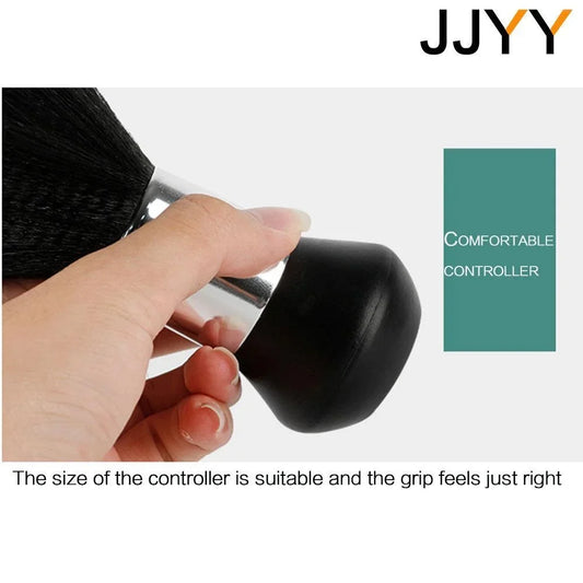 Hairdresser Neck Brushes Barber Brush Hairdressing Cleaning Hairbrush Rubber Grip Ultra Soft Bristles Salon Household 1PC