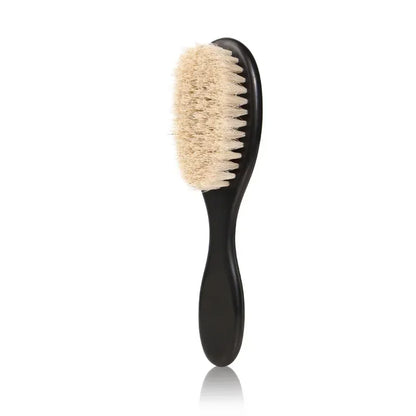 Men Beard Brush Boar Bristle/horsehair Moustache Cleaning Brush Hairdressing Anti Static Barber Hair Styling Comb Shaving Tool