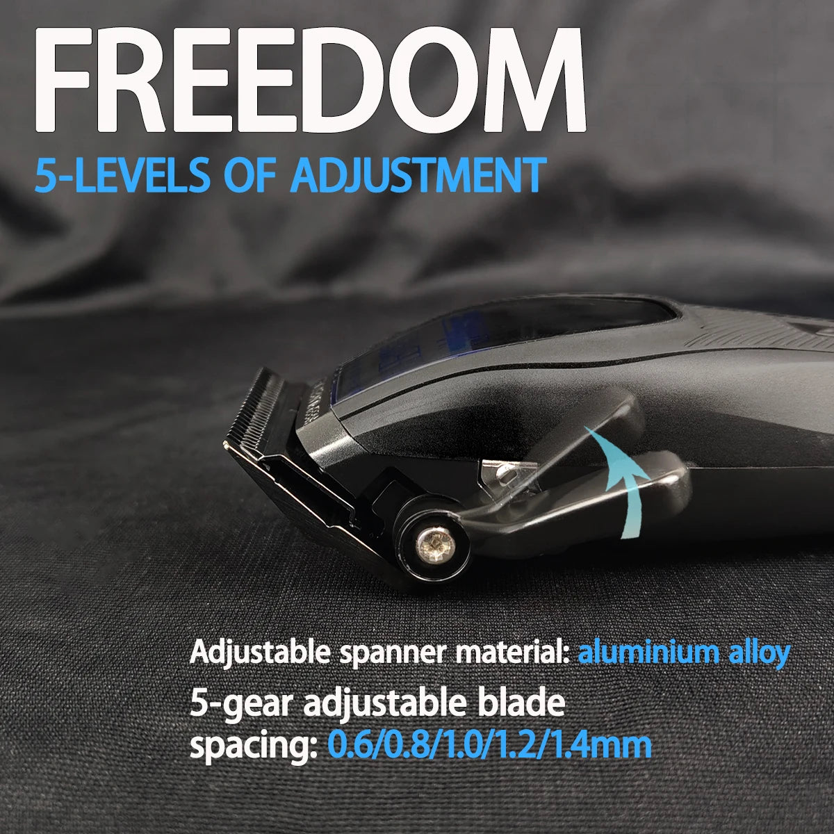 BRDCLIP 91688 Professional Men's Hair Clipper 8800RPM Magnetic Vector Motor High Power Hair Cutting Machine Barber Trimmer