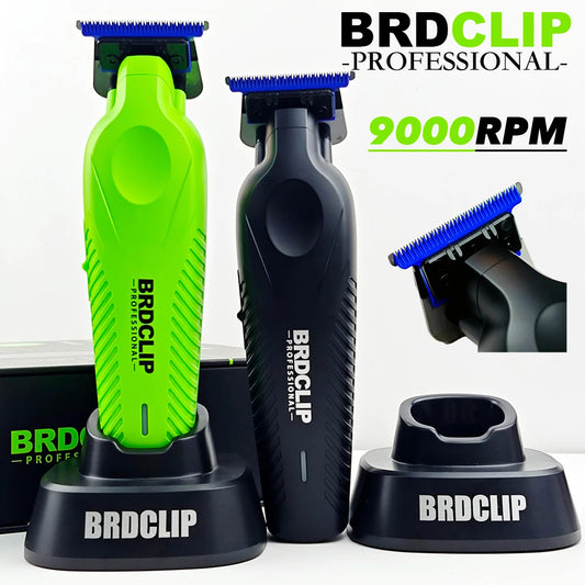 Recortadora Eléctrica Profesional BRDCLIP 9615 con Cuchillas de Acero Inoxidable y Cerámica